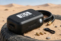 منفاخ إطارات السيارة الذكي لاسلكي 150PSI - 4000mAh مع شاشة رقمية وكشاف LED وباور بانك
